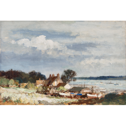 A Boat Yard on the Orwell